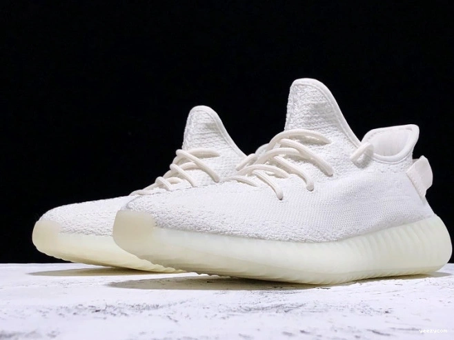 Boost V2 White Cream Adidas Yeezy CP9366 350 0807